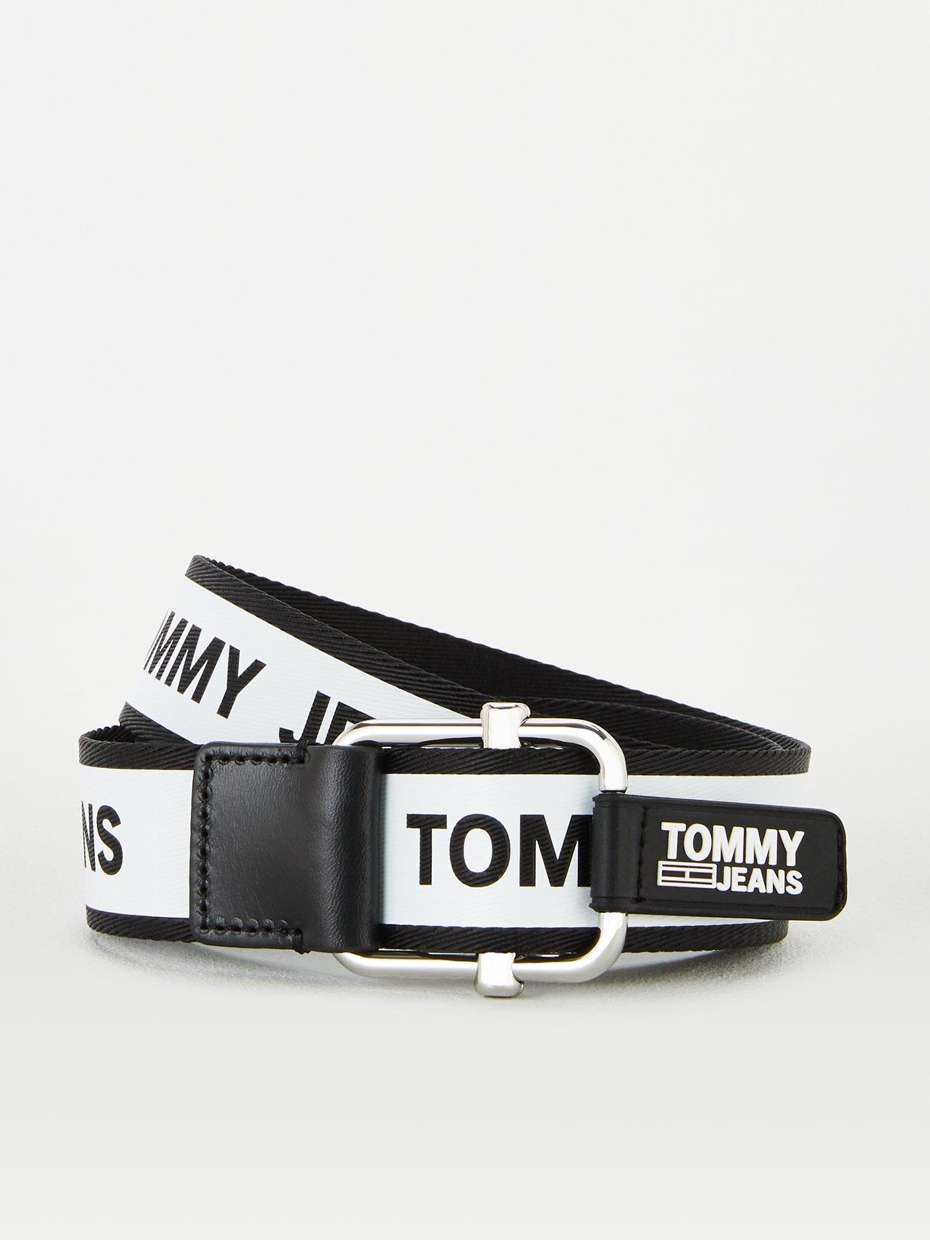 tommy jeans logo belt