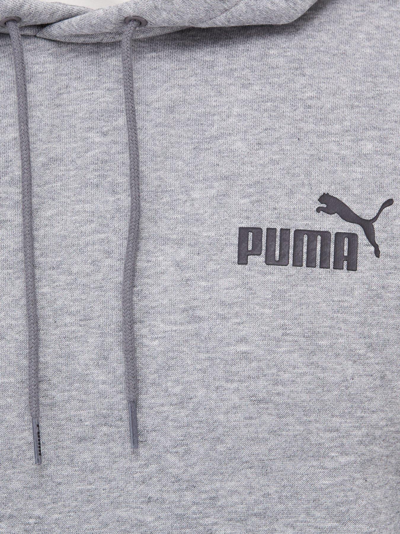 Grey puma hoodie clearance mens