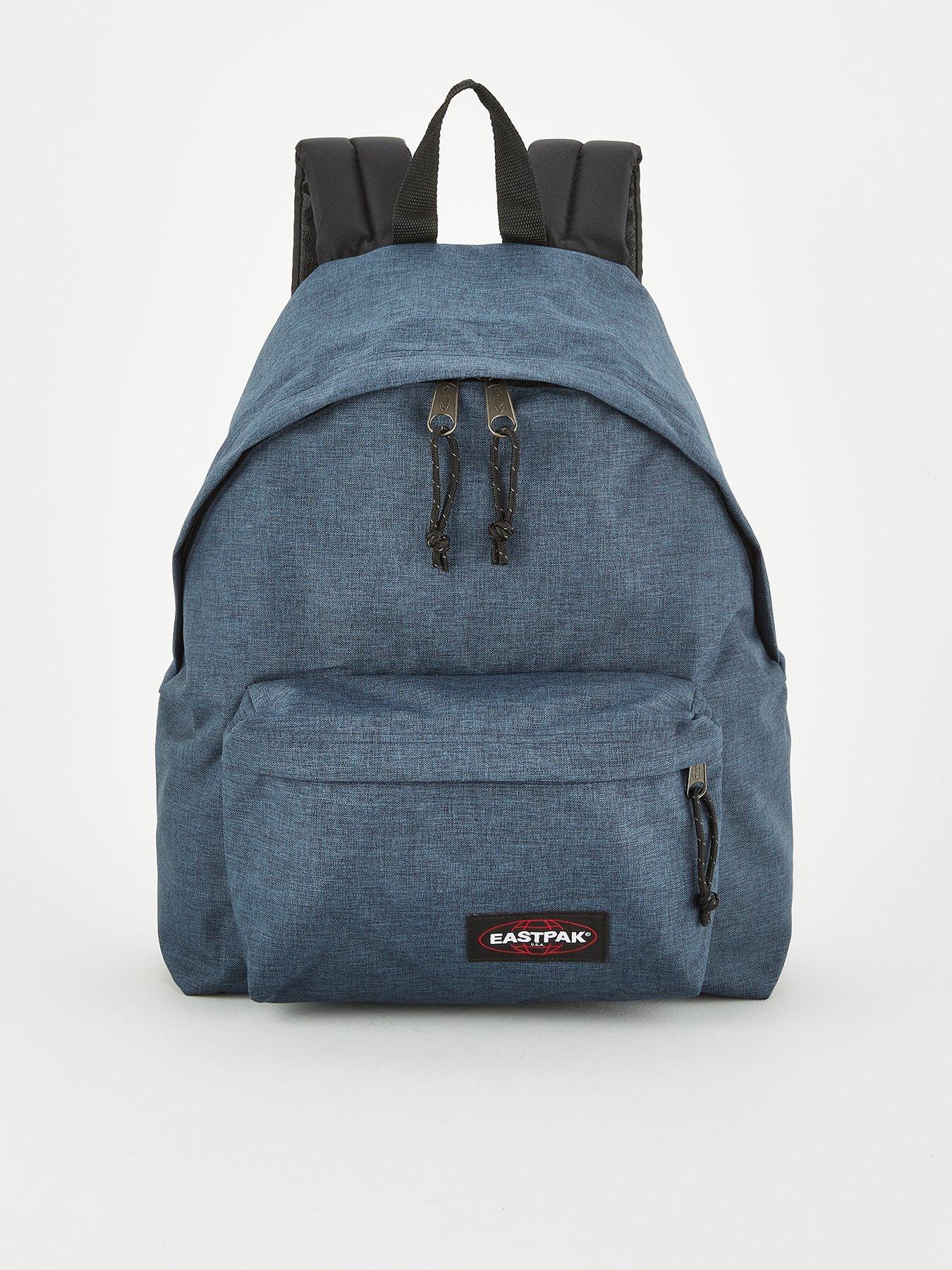 eastpak denim backpack