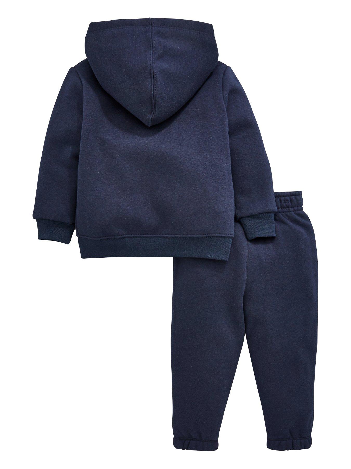 Nike Infant Boy Sueded Fleece Futura Jogger Set Navy very