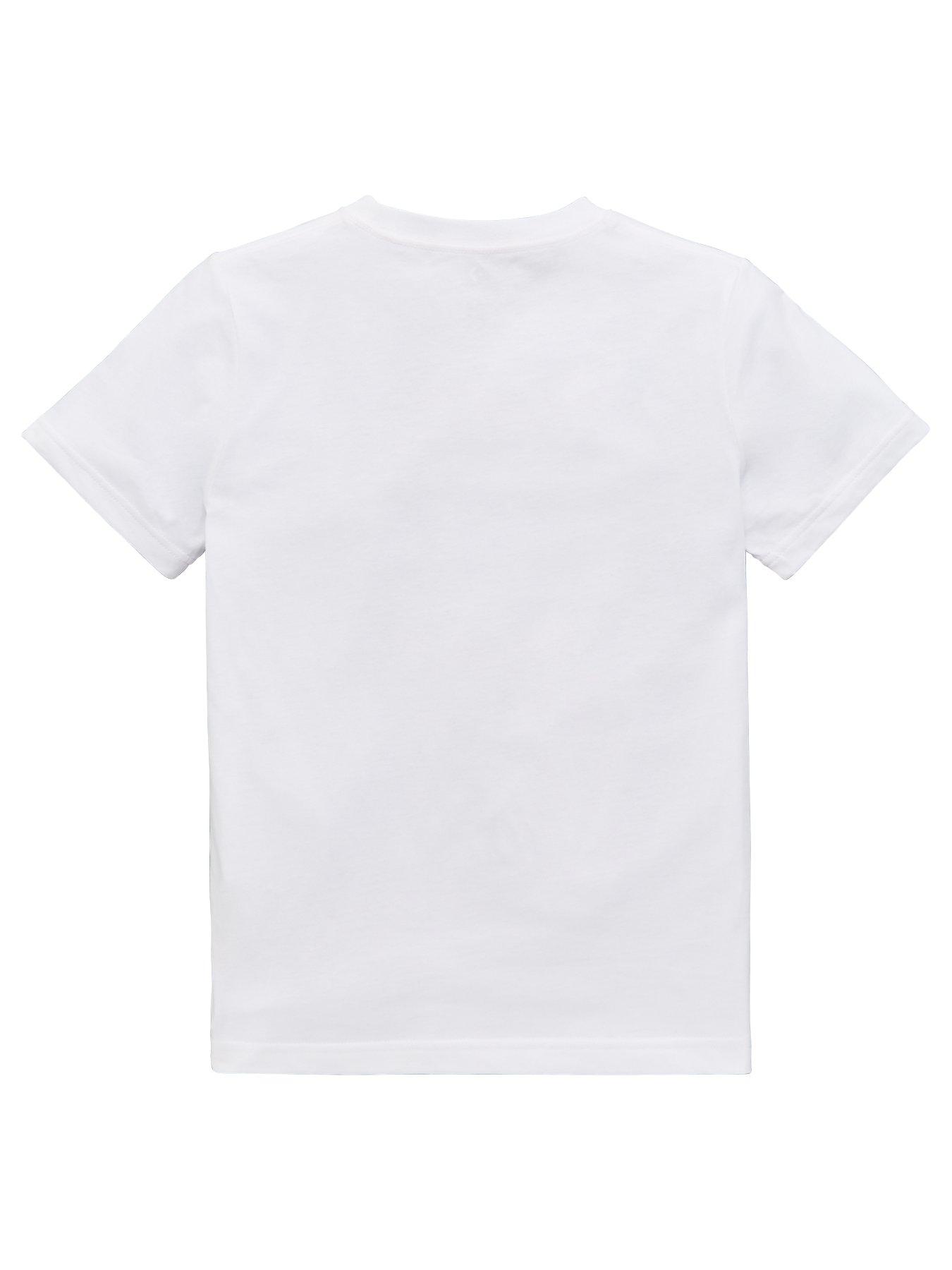 Image 2 of 3 of Converse Junior Boys Chuck Patch T-Shirt - White