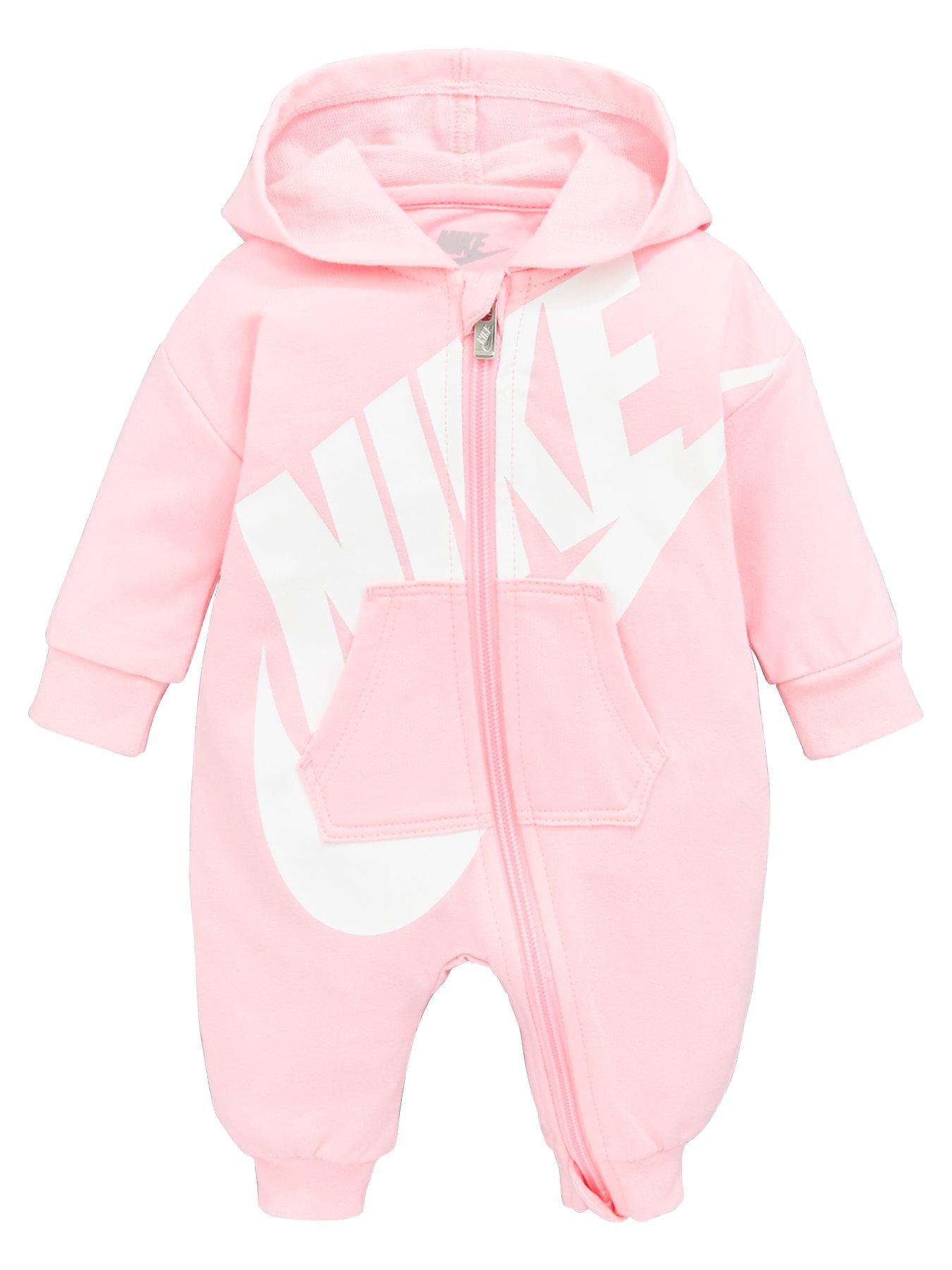 pink nike baby outfit