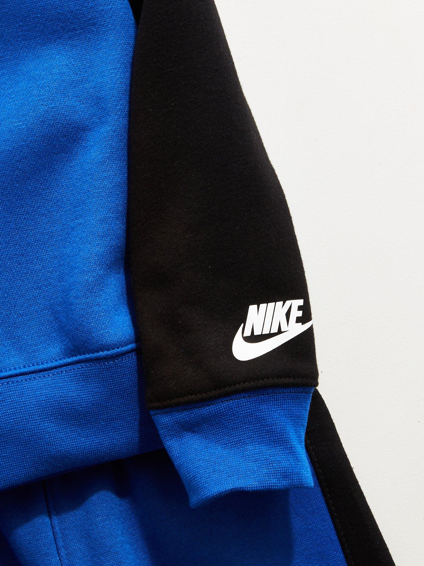 Image 3 of 3 of Nike Kids Boys Futura Crew And Jogger Set - Blue