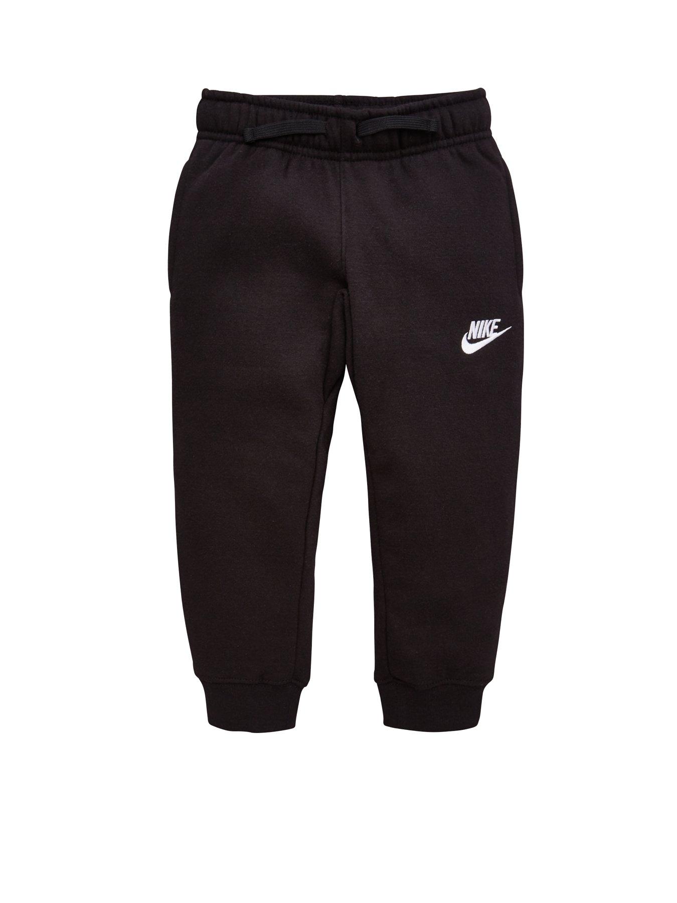 Nike Younger Boys Club Fleece Rib Cuff Jogger - Black | Very.co.uk