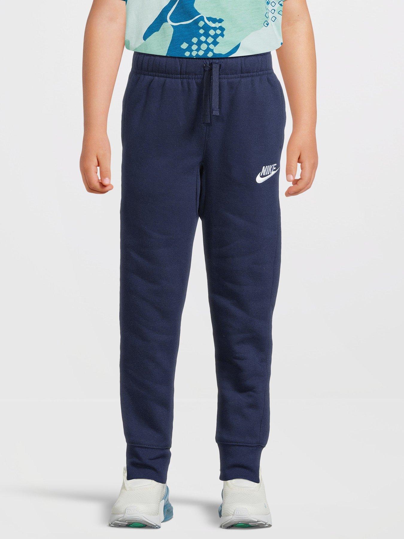 Boys navy nike sales joggers