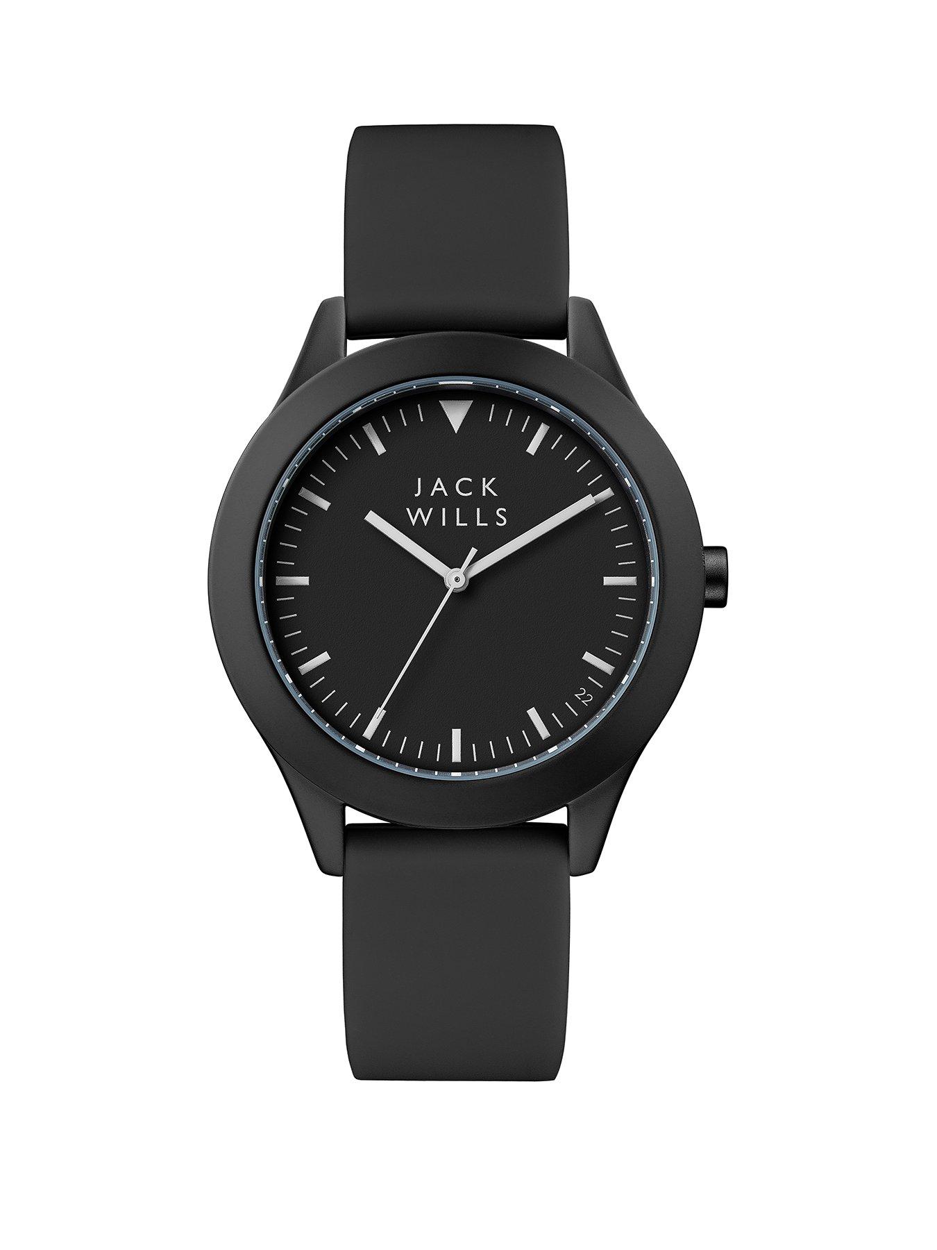 Jack Wills Union Black Dial Black Strap Watch review