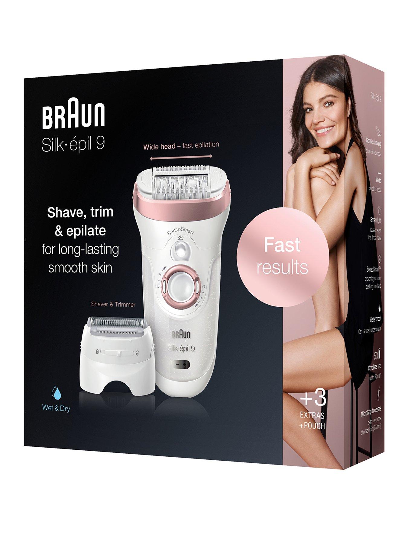 Braun Silk-épil 9 9-720, Epilator for Women for Long-Lasting Hair