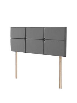 Product photograph of Silentnight Sophia Padded Headboard from very.co.uk