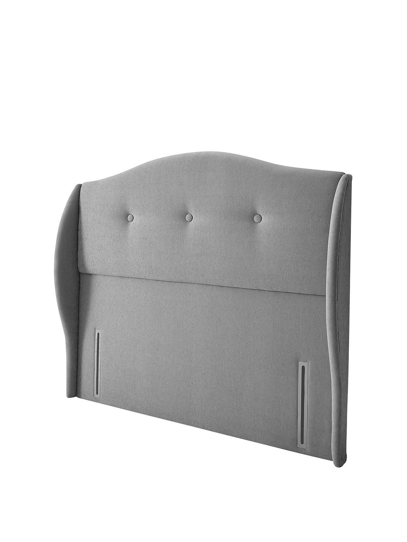 Product photograph of Silentnight Camden Padded Headboard from very.co.uk