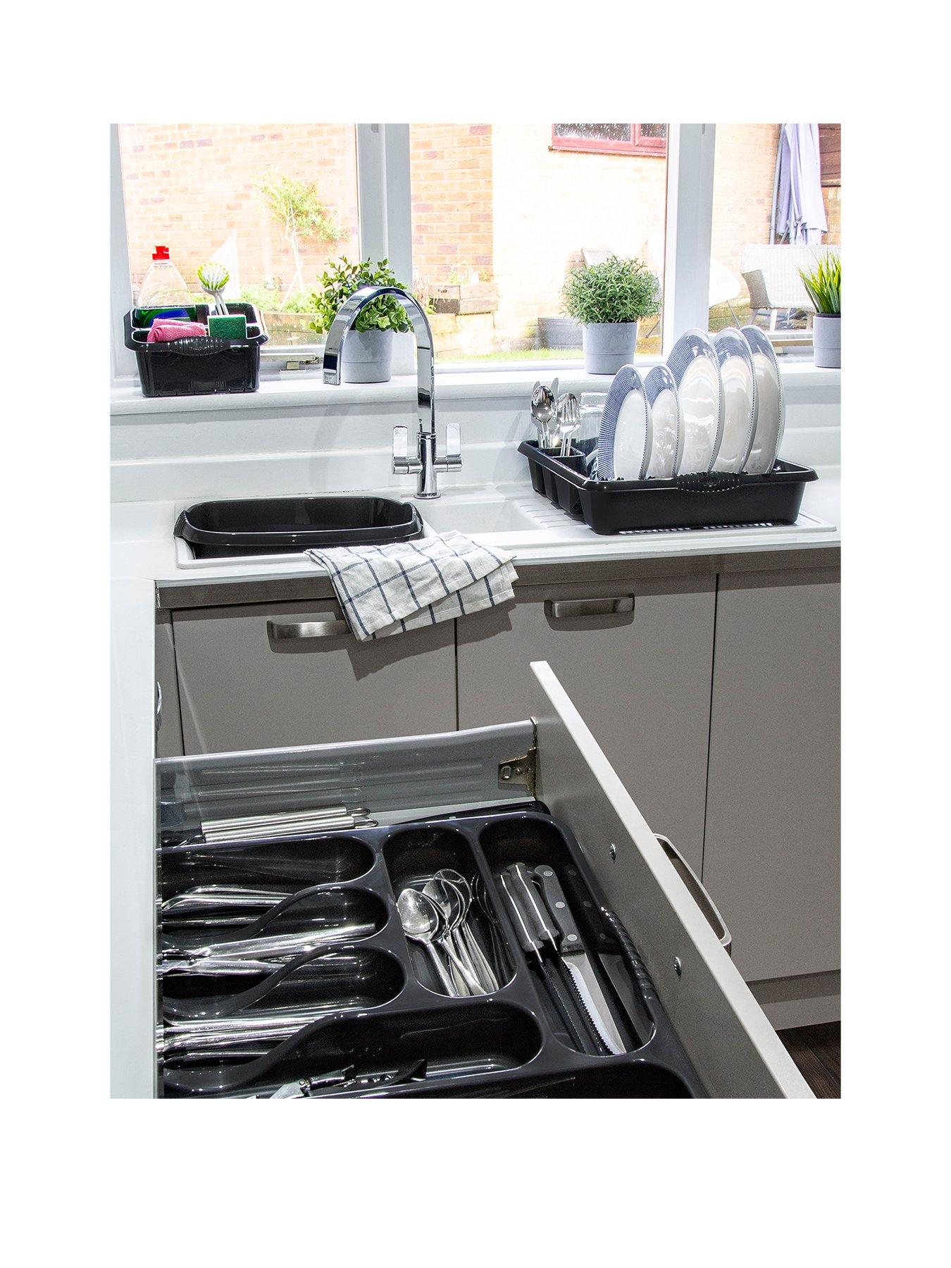 Wham Casa 4-Piece Kitchen Tidy Set In Black review