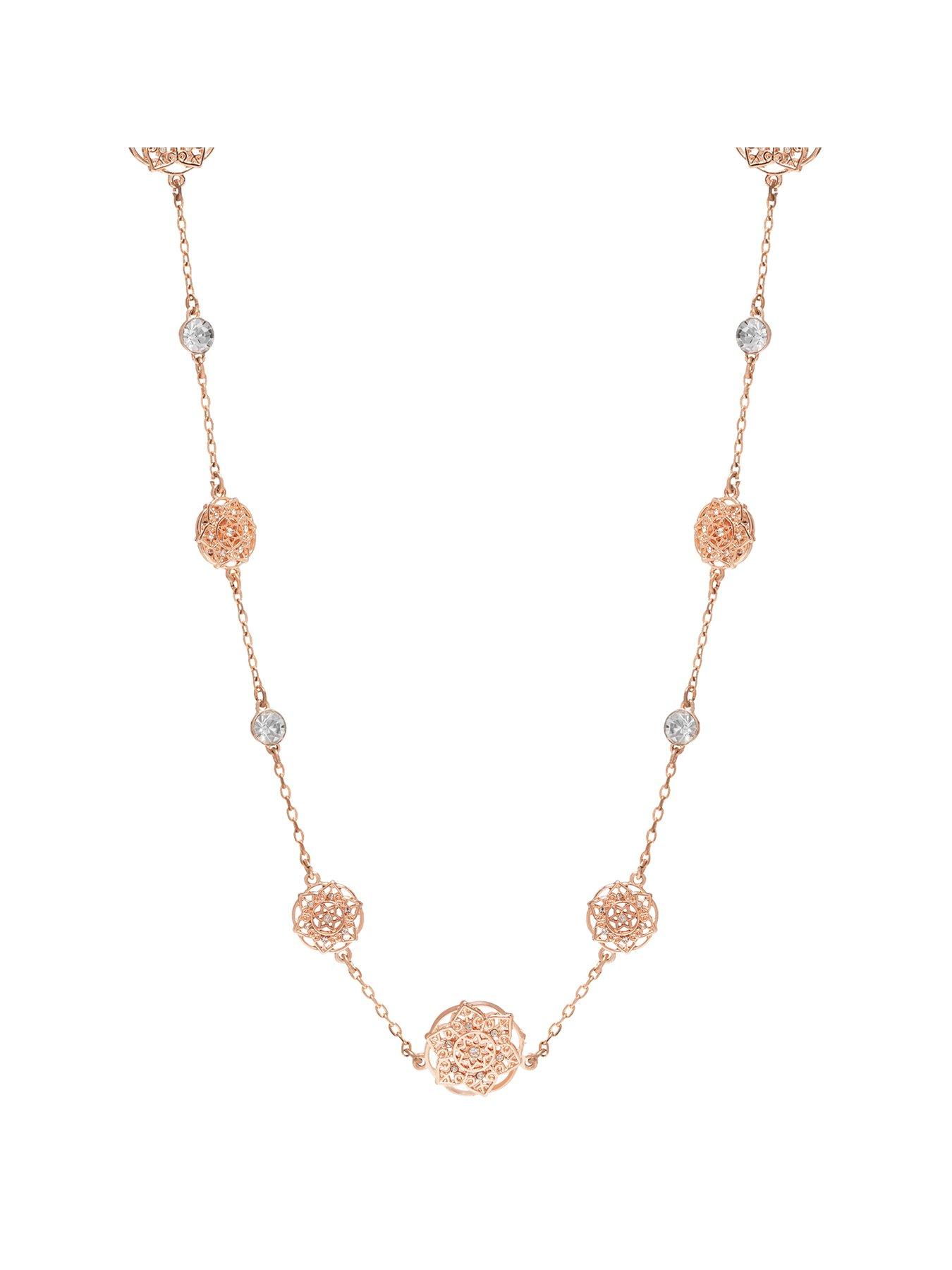 Mood Mood Rose Gold Plated Filigree Rope Necklace review