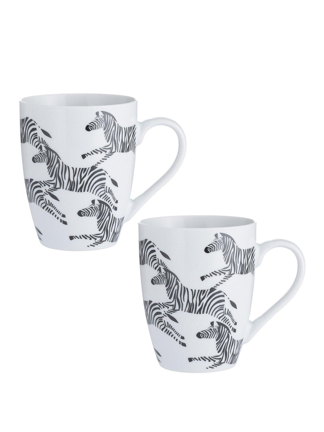 Price & Kensington Set Of 2 Zebra Mugs review