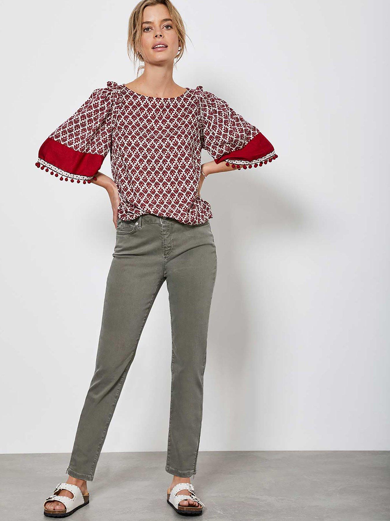 mint velvet grey jeans