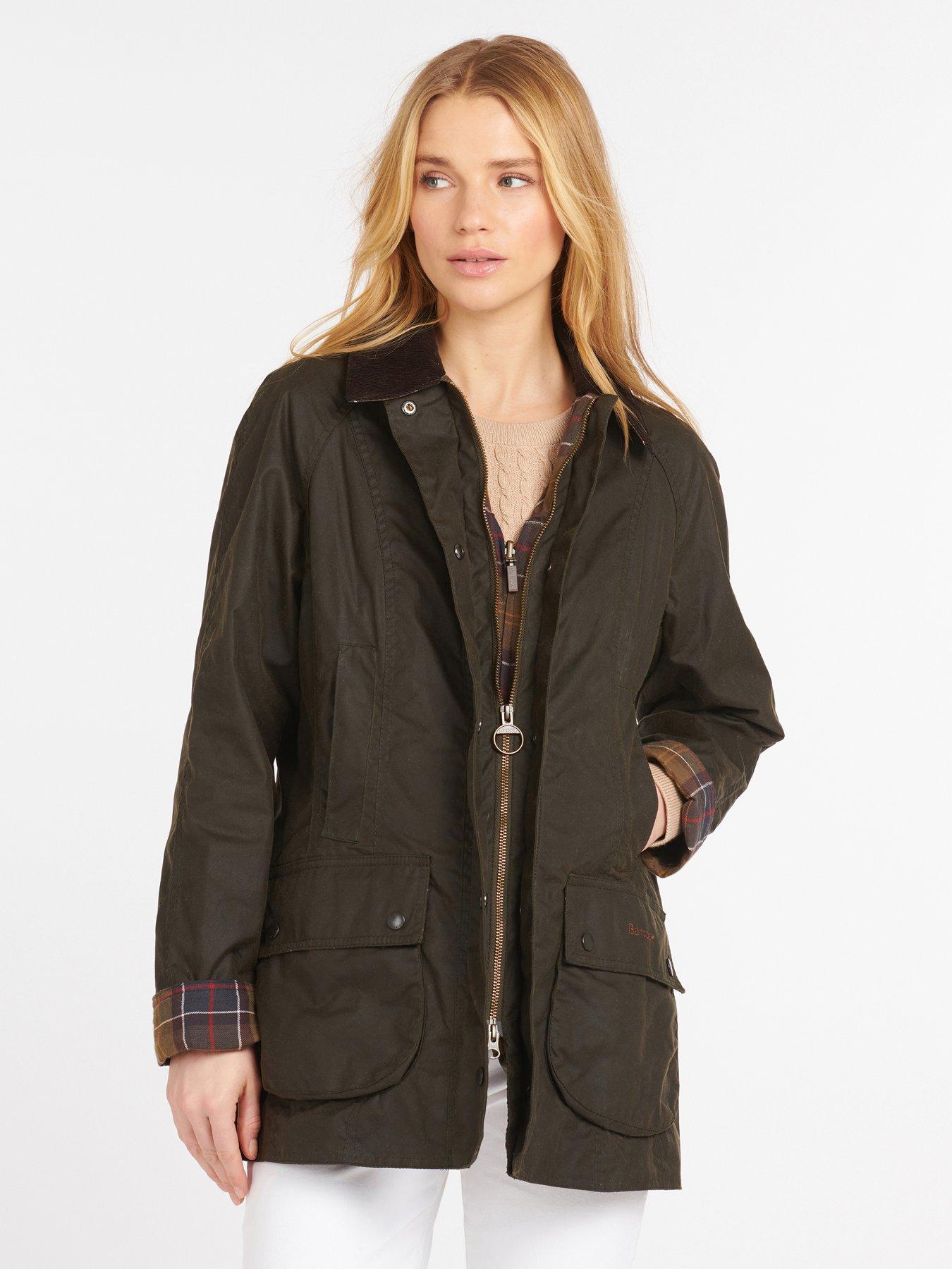 barbour beadnell jacket olive