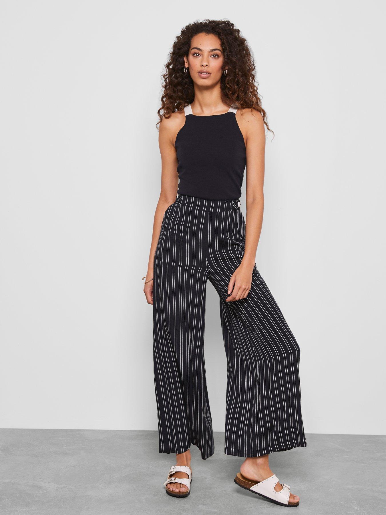 Mint Velvet Stripe Wide Leg Trouser review