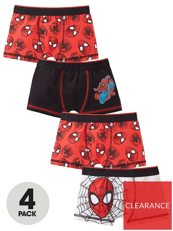 Spiderman Colourful Boys Boxer Shorts/Trunks Ages 4-10 Years Available 