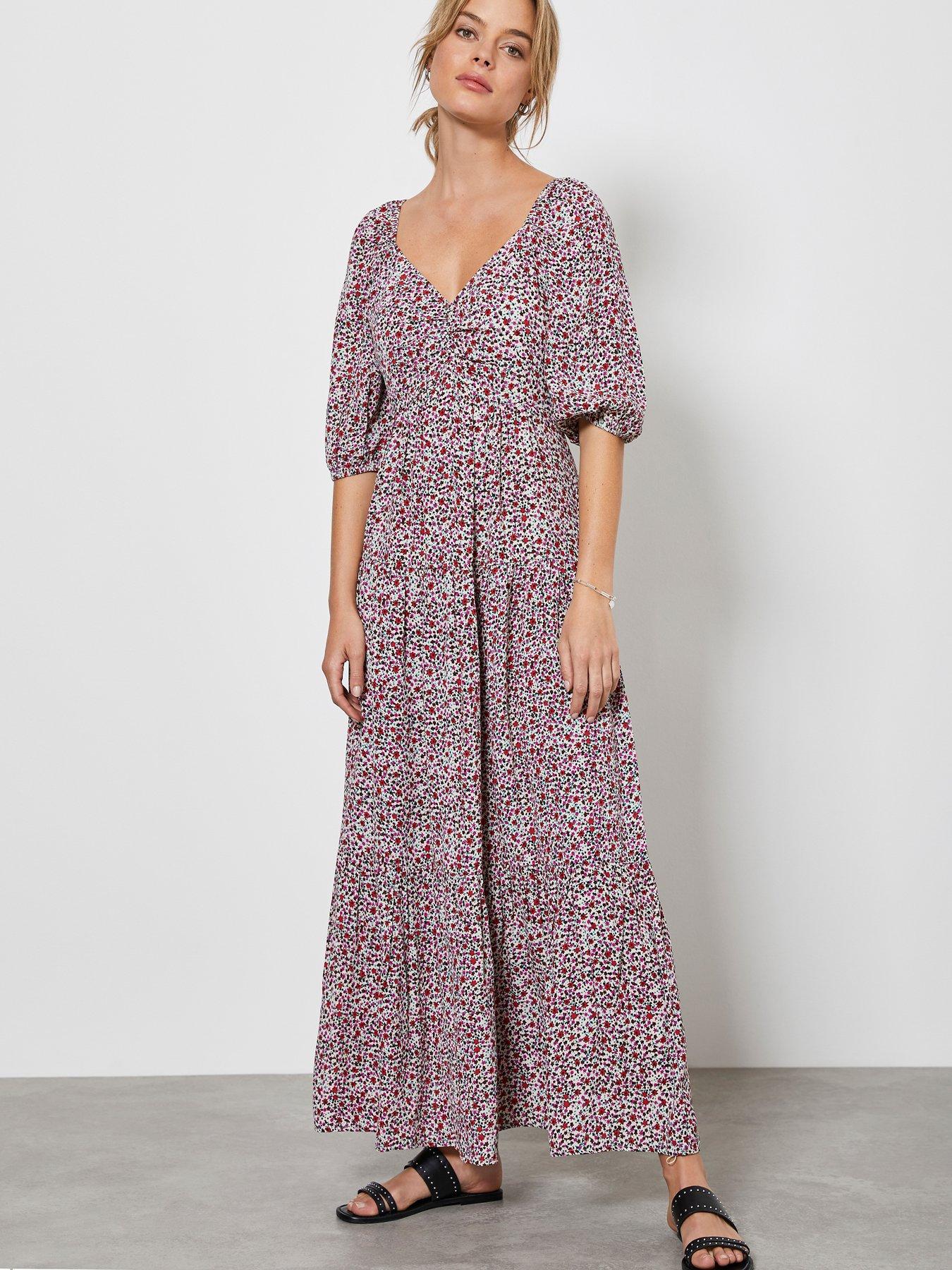 boho long dresses uk