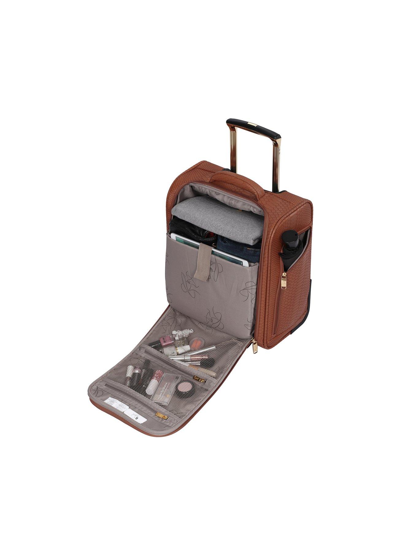 tan luggage sets