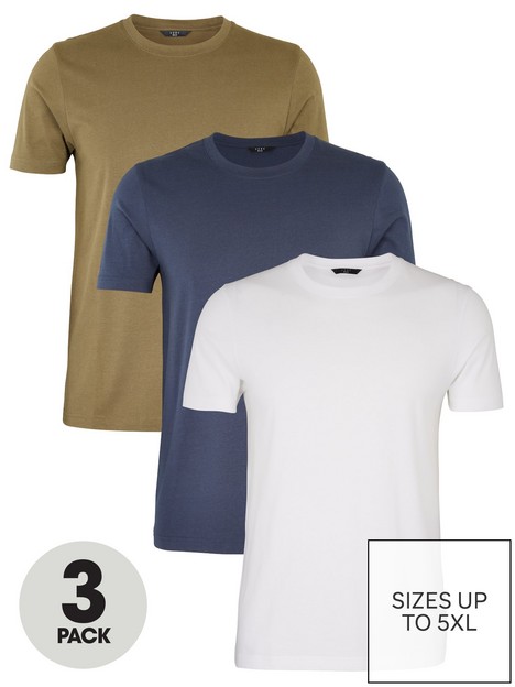very-man-essentials-3-pack-crew-necknbspt-shirt-multi