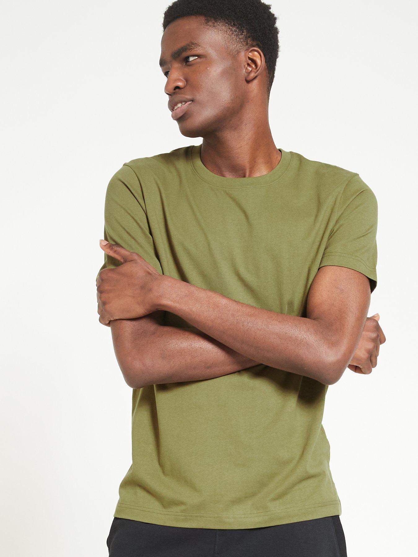 Image 2 of 6 of The Very Collection Essentials 3 Pack Crew Neck T-Shirt - Multi