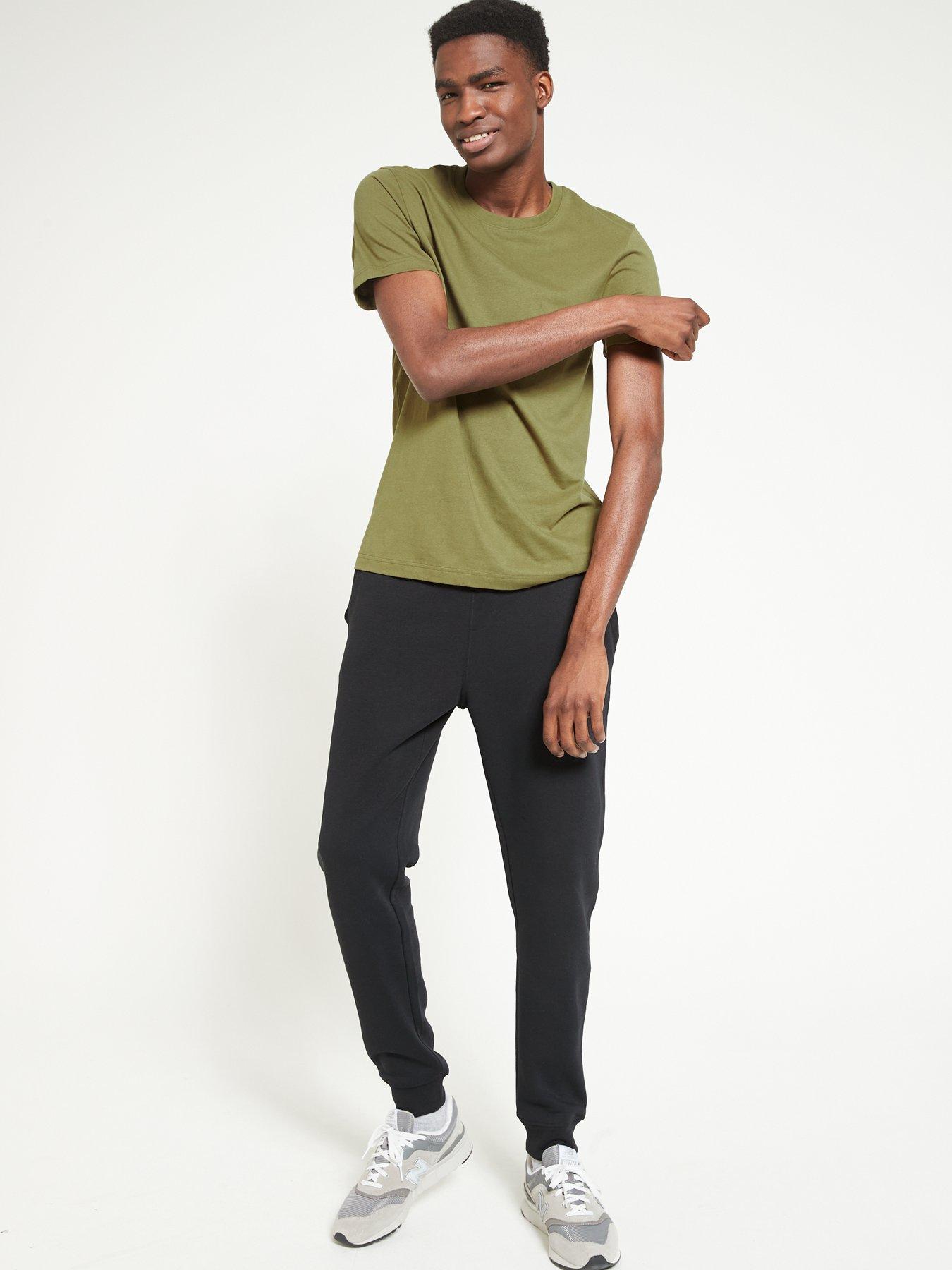 Image 4 of 6 of The Very Collection Essentials 3 Pack Crew Neck T-Shirt - Multi