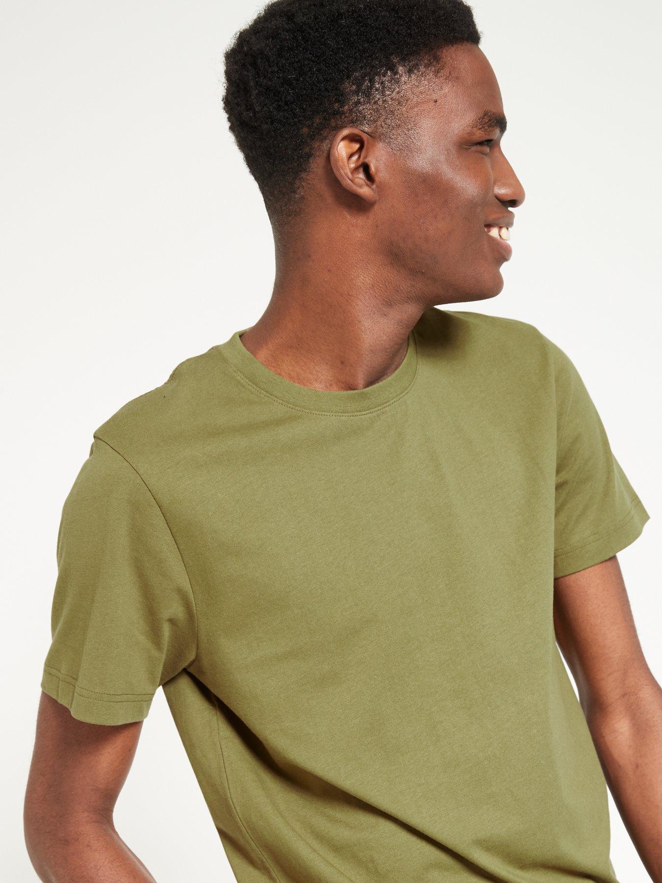 Image 5 of 6 of The Very Collection Essentials 3 Pack Crew Neck T-Shirt - Multi