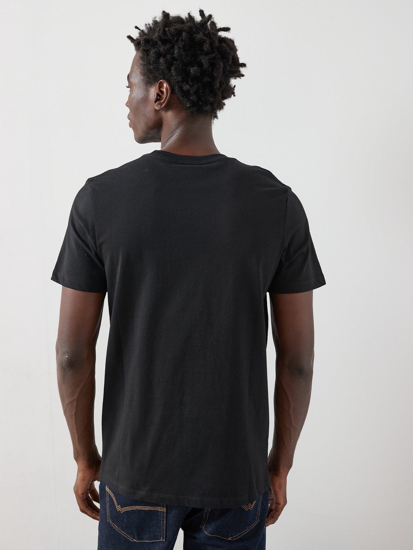 Image 2 of 6 of The Very Collection Essentials Crew Neck T-Shirt - Black