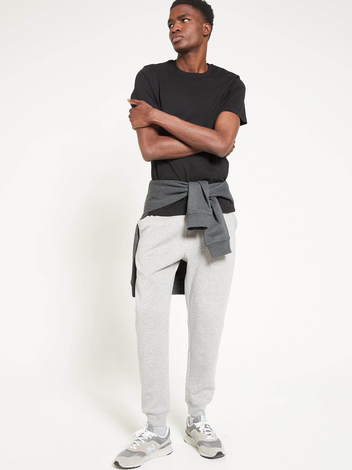 Image 3 of 4 of Very Man Essentials Crew Neck T-Shirt - Black
