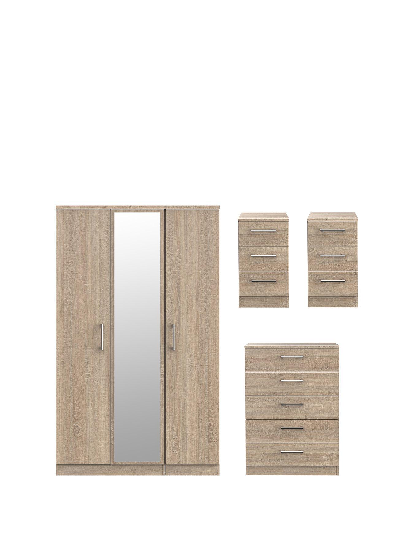 swift-halton-part-assemblednbsp4-piece-package-3-door-mirrored-wardrobe-5-drawer-chest-and-2-bedside-chestsnbsp--fscreg-certified