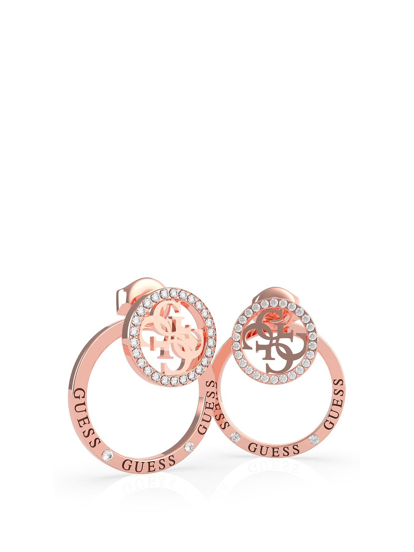 Guess Circle Pave Stud Earrings review