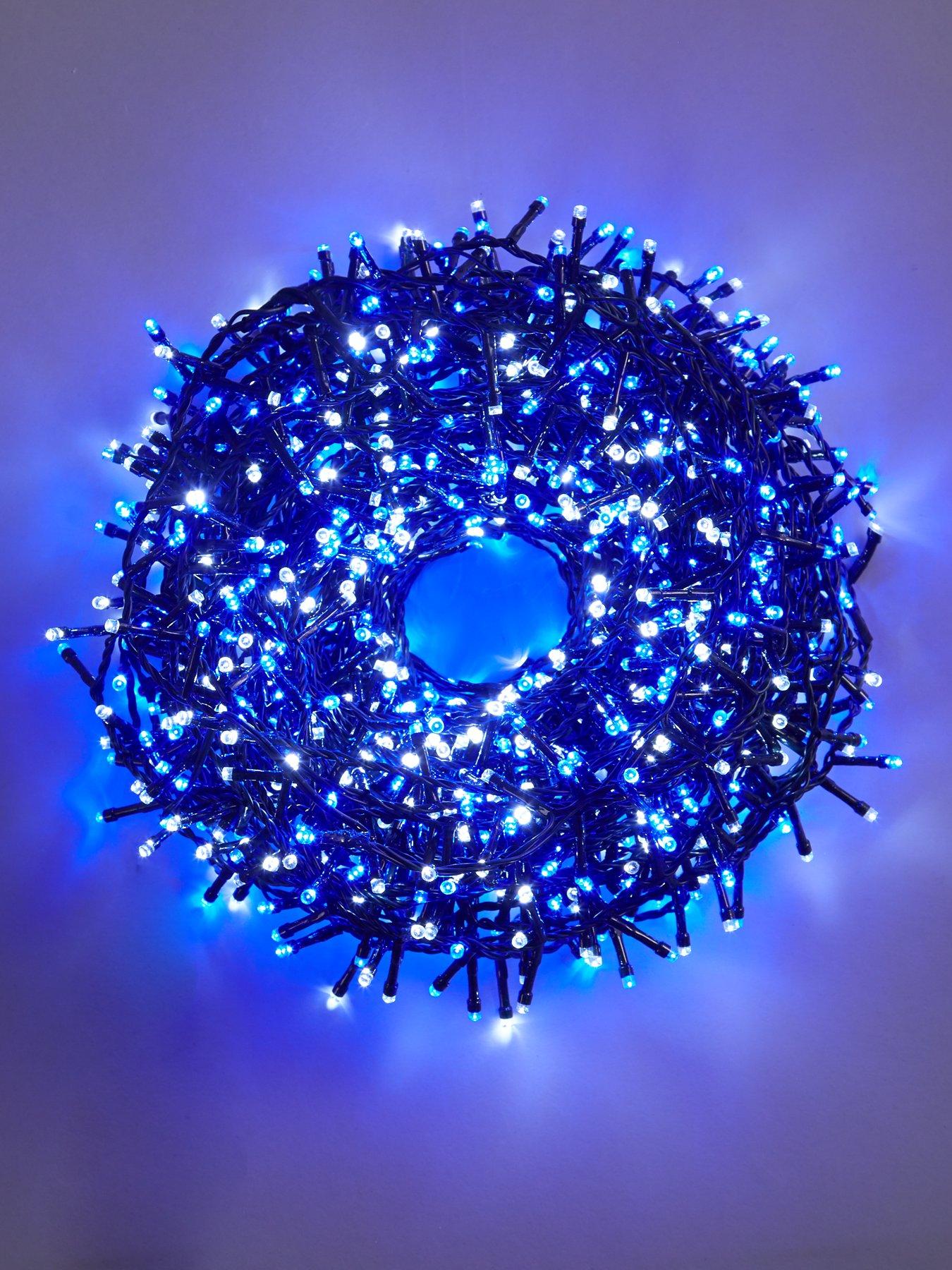 Festive 1000 Arctic Firefly Indoor/Outdoor Christmas Lights very.co.uk