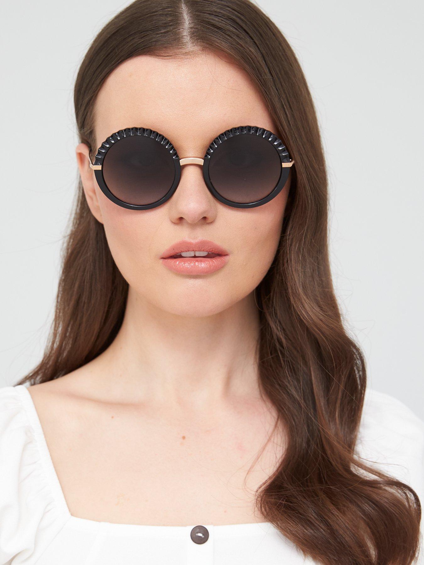 dolce and gabbana sunglasses round