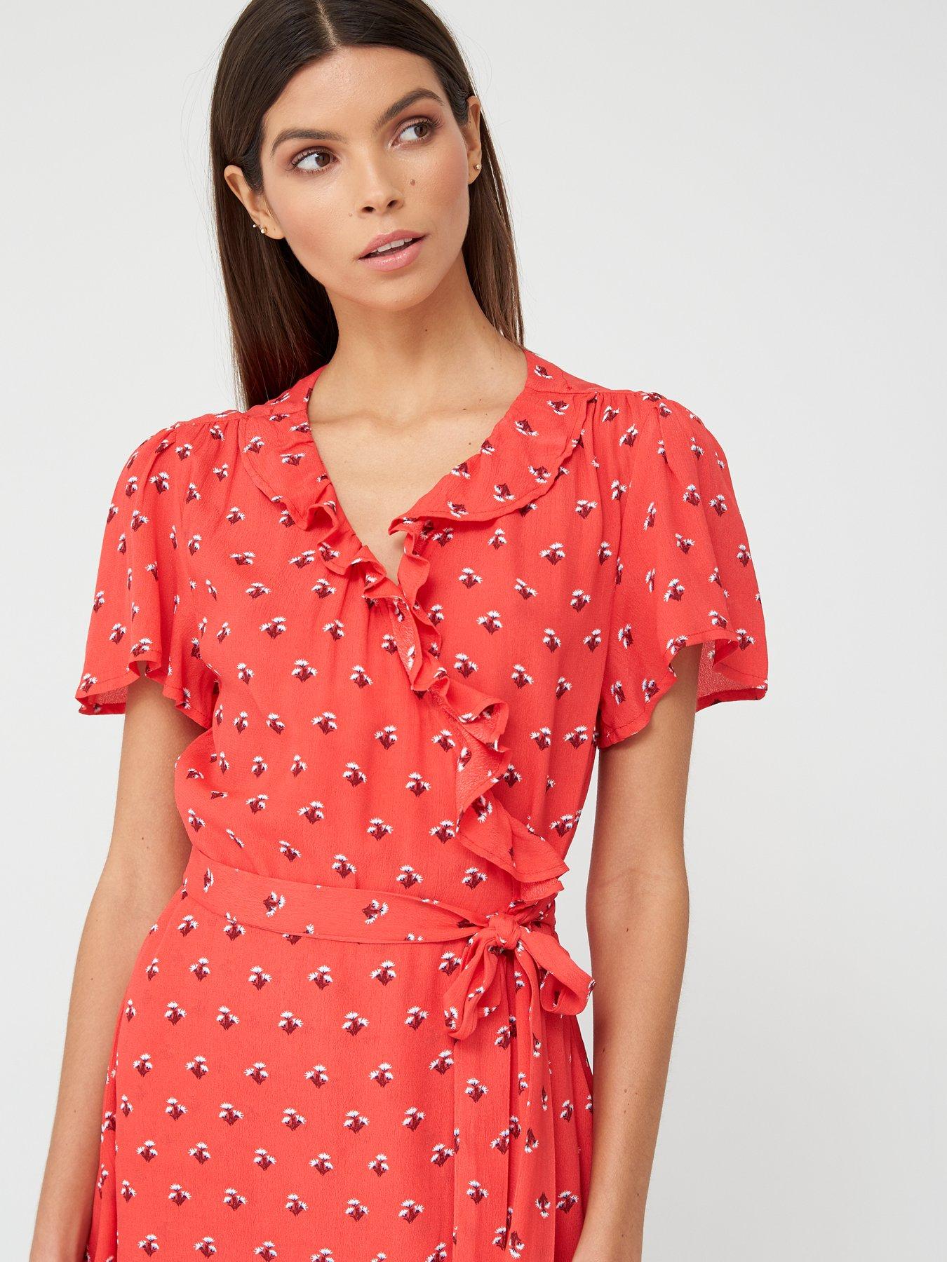 superdry summer wrap dress