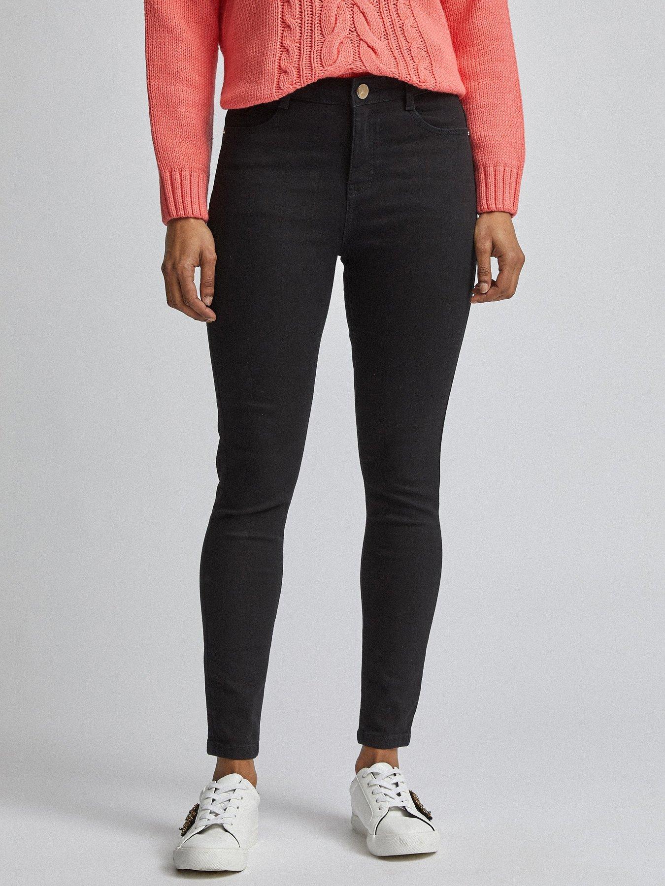 dorothy perkins petite black jeans