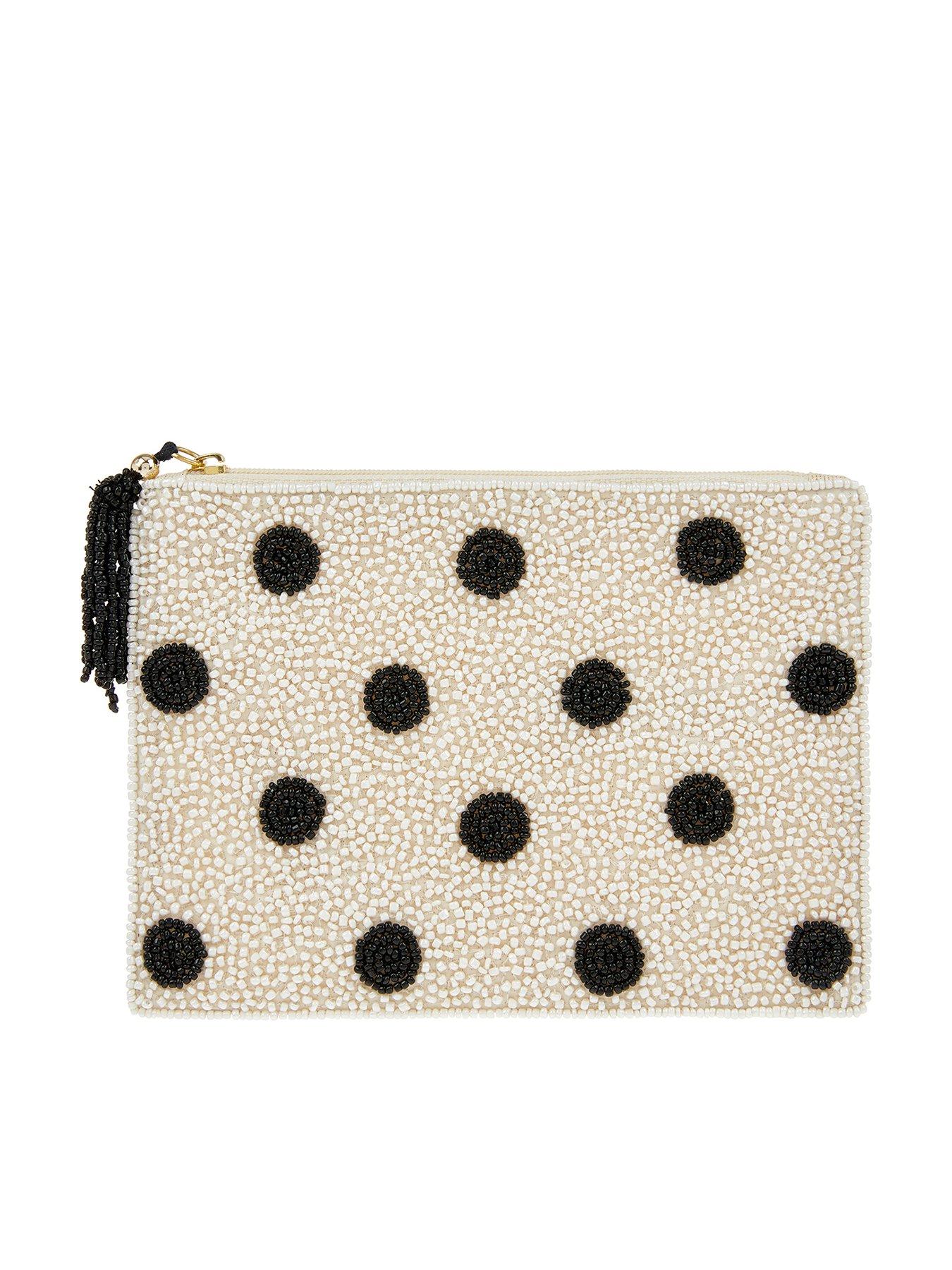 Accessorize Polka Dot Embellished Pouch review