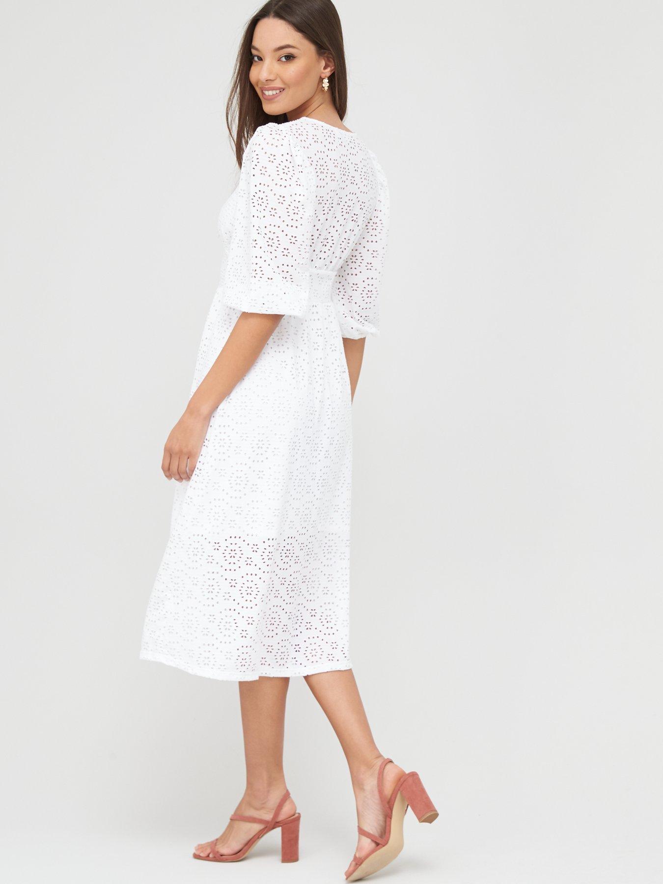 very white dress