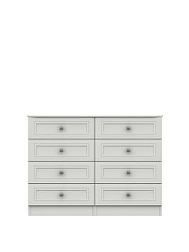 Product photograph of One Call Harris Ready Assembled 4 4 Drawer Chest from very.co.uk