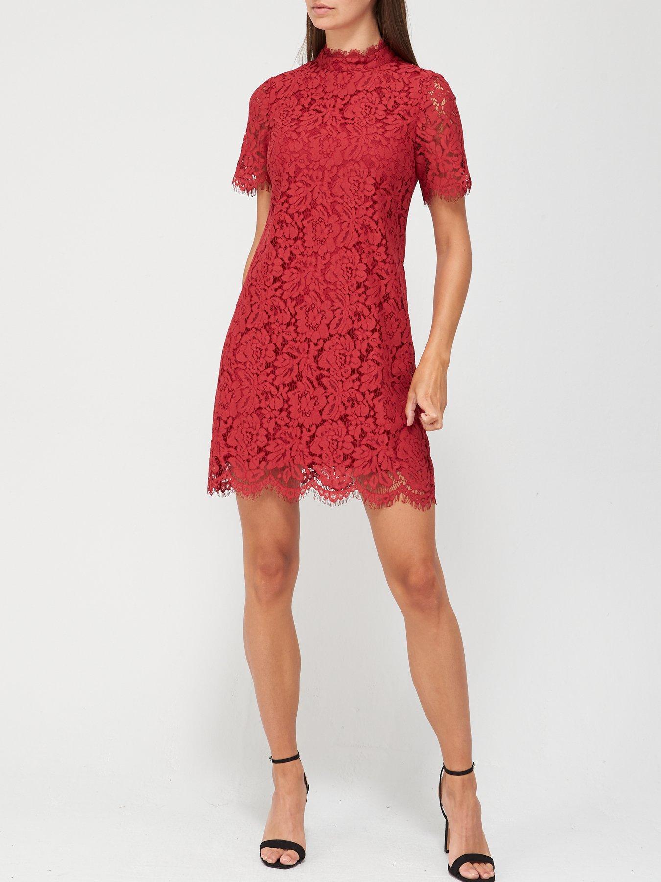 lace tunic dress