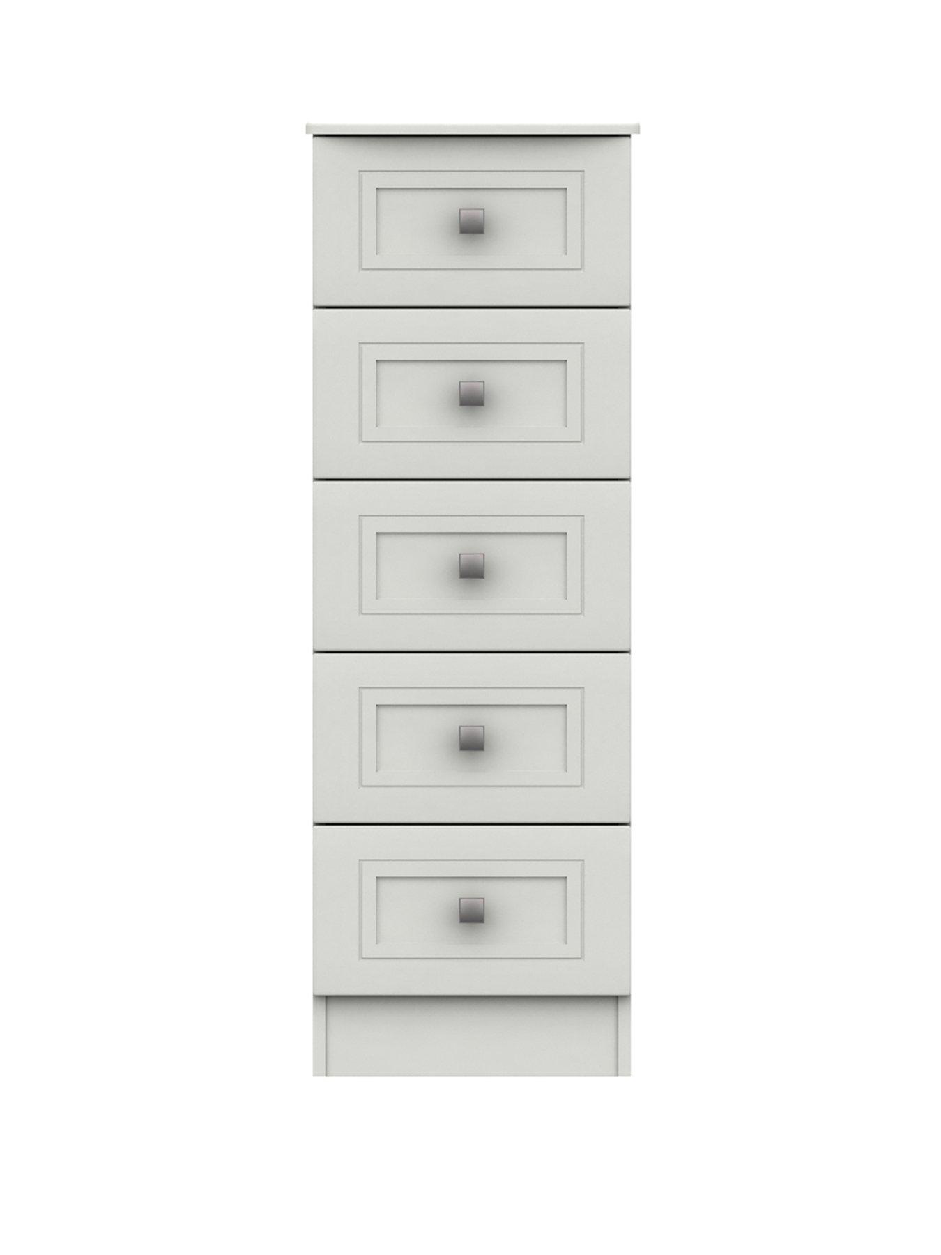 undefined Harris Ready Assembled 5 Drawer Tall Boy
