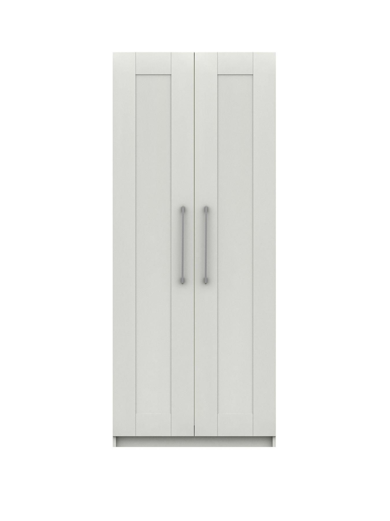 undefined Regal 2 Door Ready Assembled Wardrobe