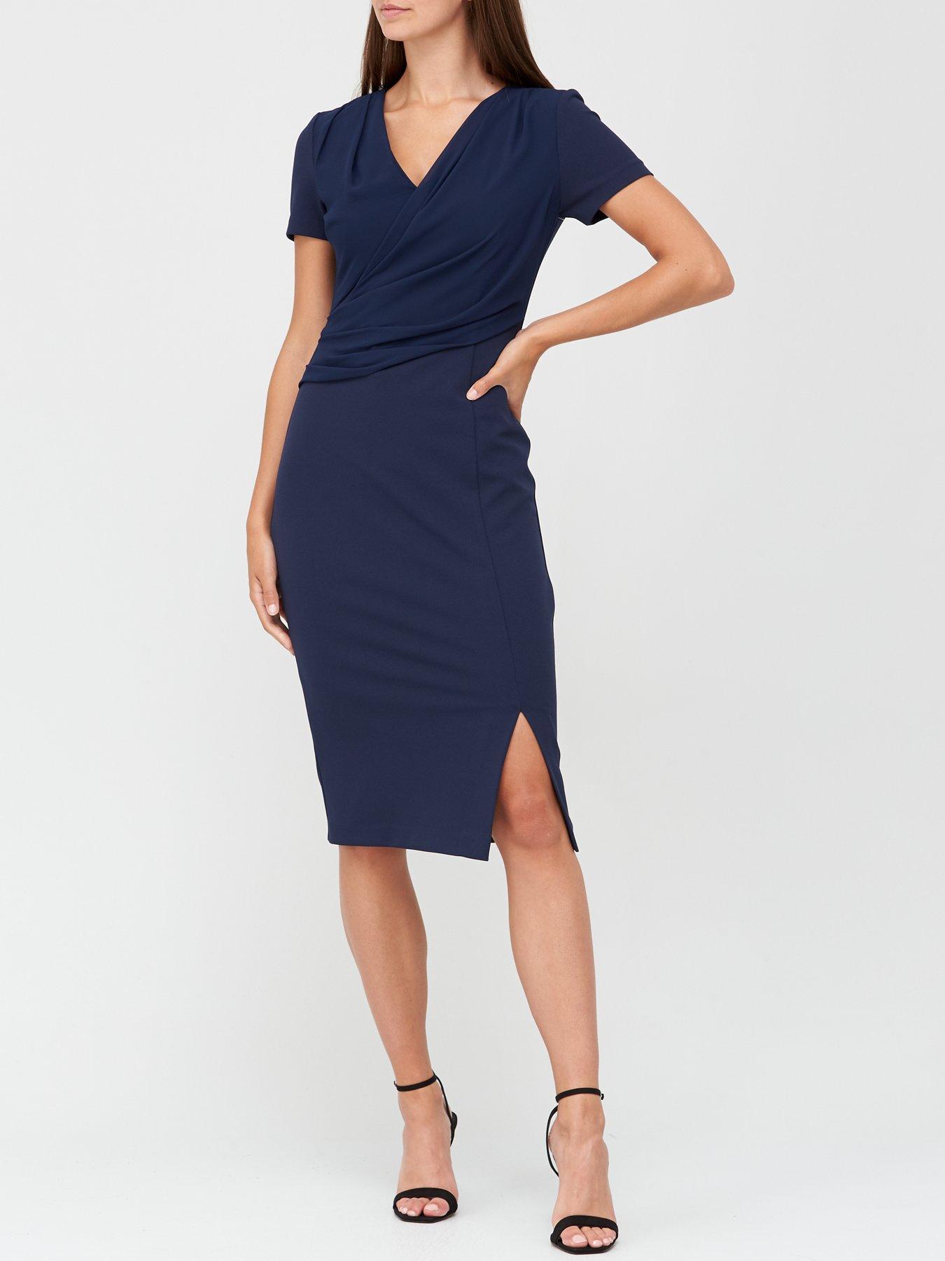 smart blue dresses uk