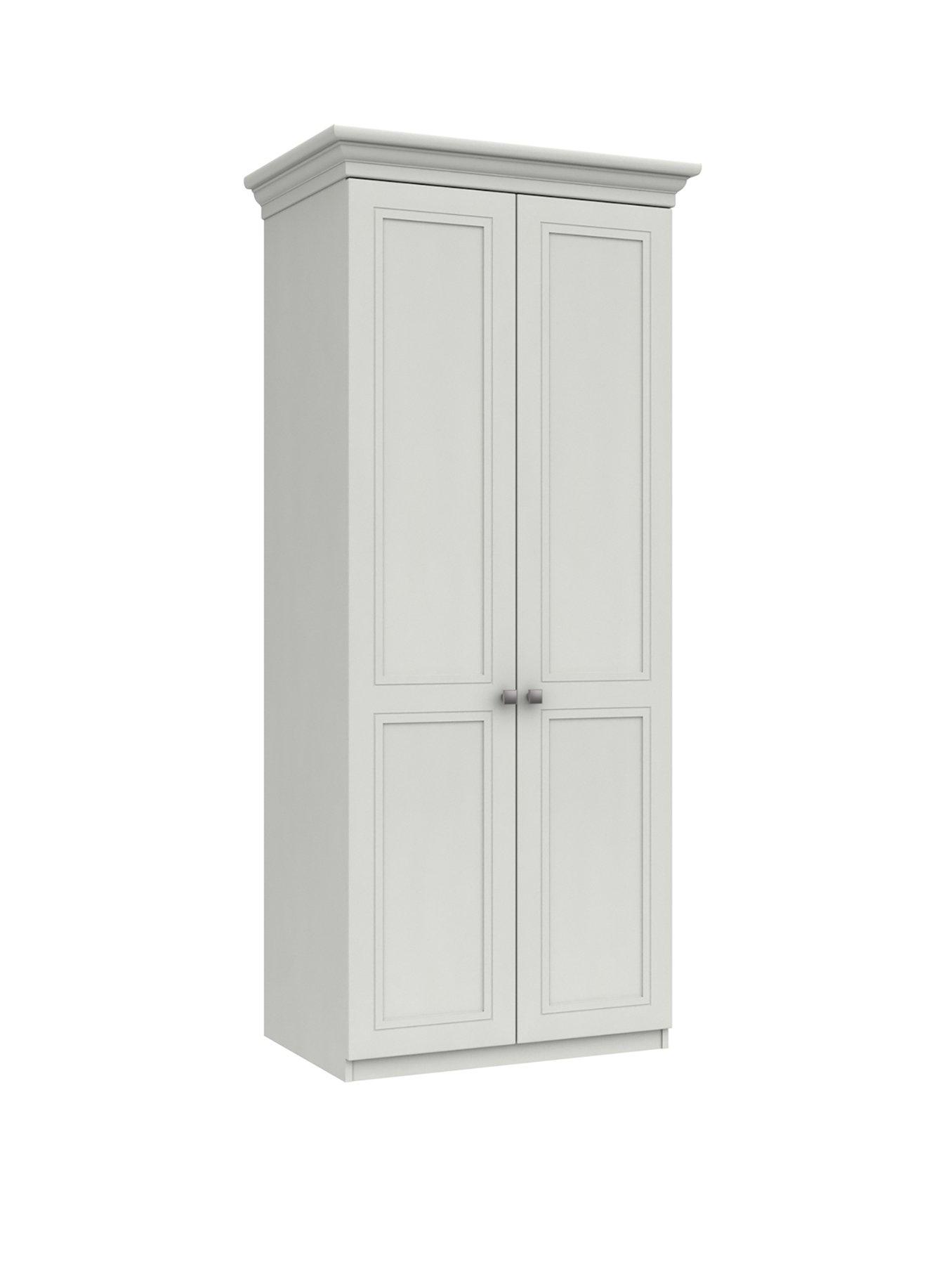 Image 3 of 5 of One Call Harris Ready Assembled 2 Door Wardrobe