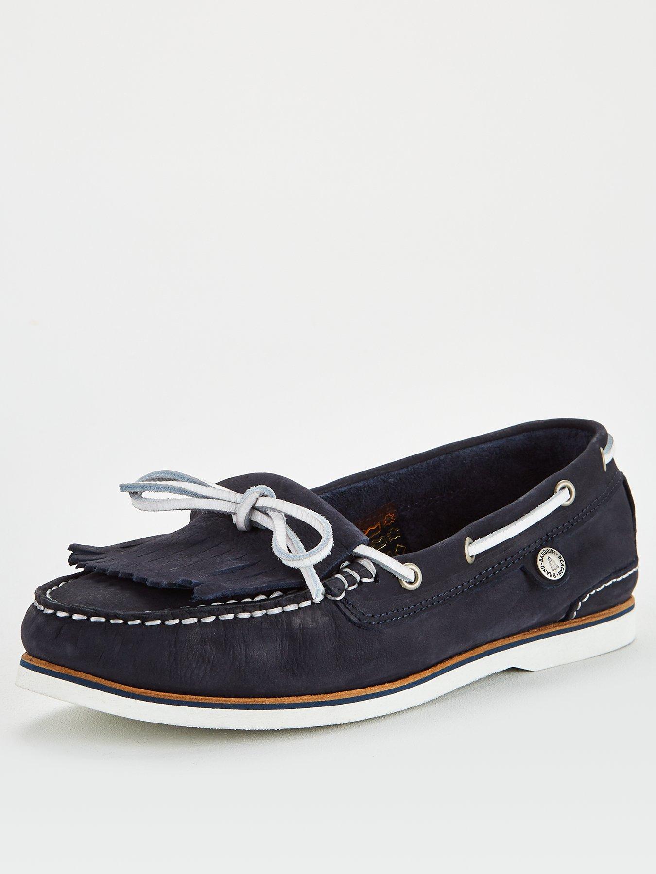 womens barbour boat shoes