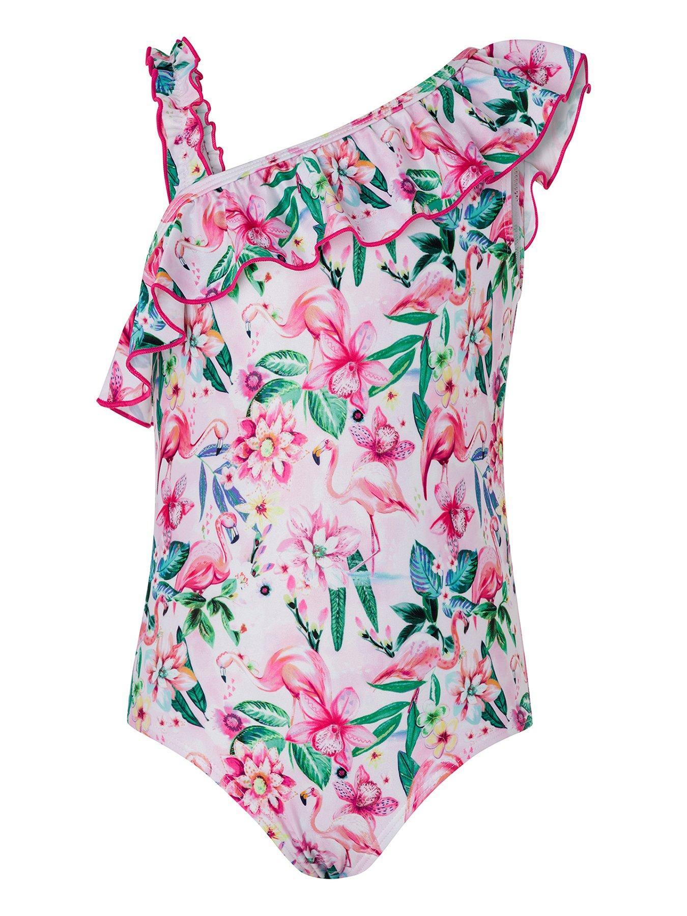 Monsoon Girls S.E.W. Floella Flamingo Swimsuit review