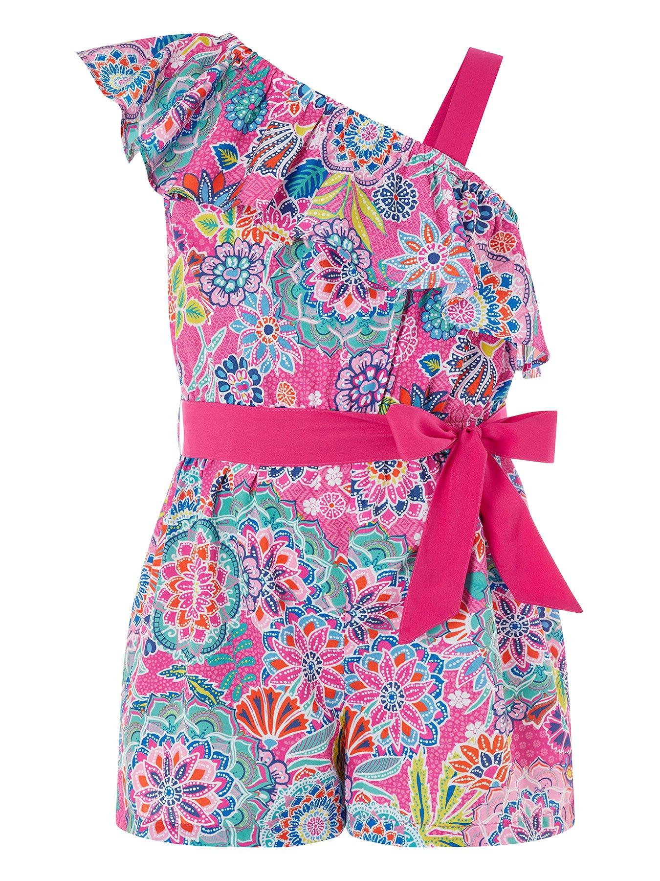 Monsoon Girls S.E.W. Inca One Shoulder Playsuit review