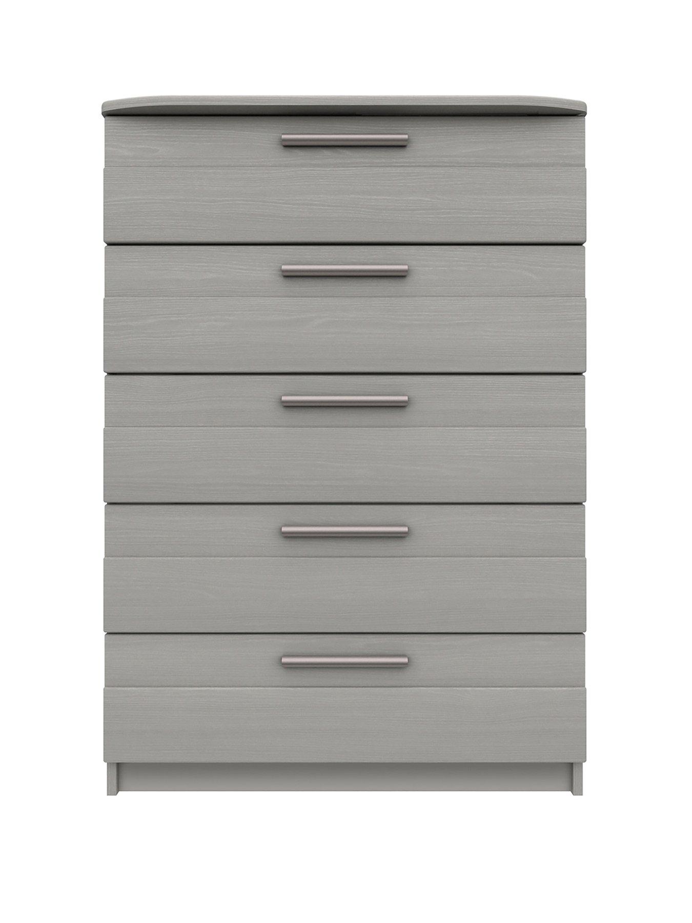 undefined Taylor Ready Assembled 5 Drawer Chest