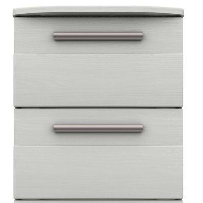 One Call Taylor Ready Assembled 3 Drawer Bedside Chest