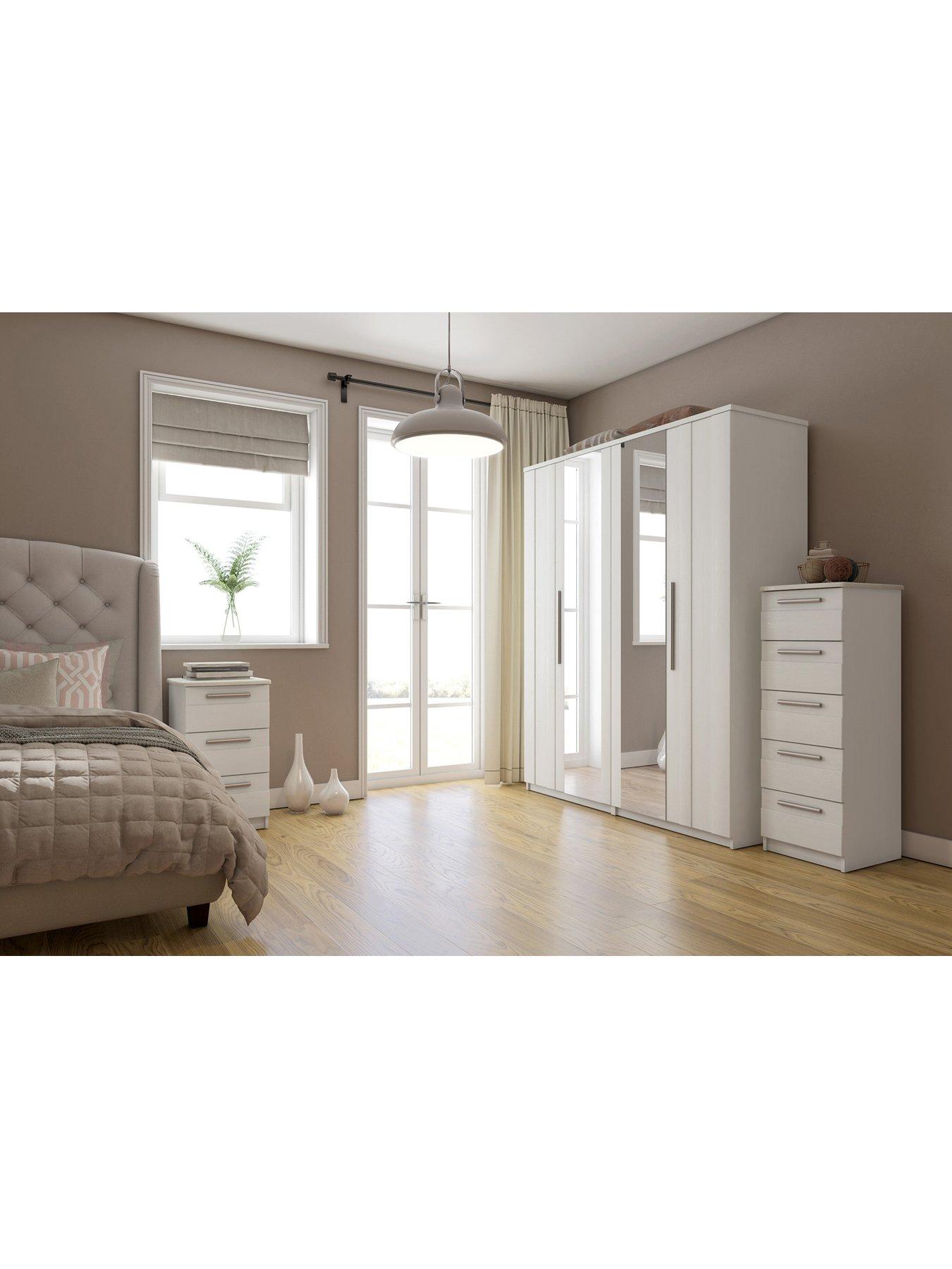 Image 2 of 4 of One Call Taylor Ready Assembled 3 Drawer Bedside Chest