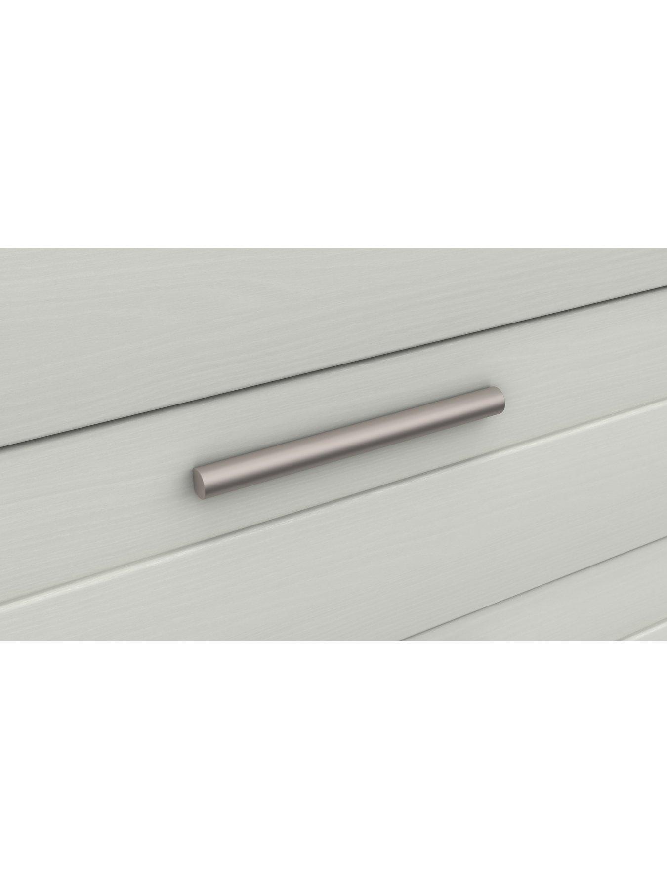 Image 4 of 4 of One Call Taylor Ready Assembled 3 Drawer Bedside Chest