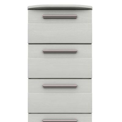 One Call Taylor Ready Assembled 5 Drawer Tall Boy